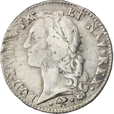 FRANCE, Écu au bandeau, ECU, 1766, Bayonne, KM #512.12, VF(20-25), Silver, ...