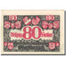 Banknote, Austria, Linz, 80 Heller, Blason, 1920, 1920-06-21, EF(40-45)