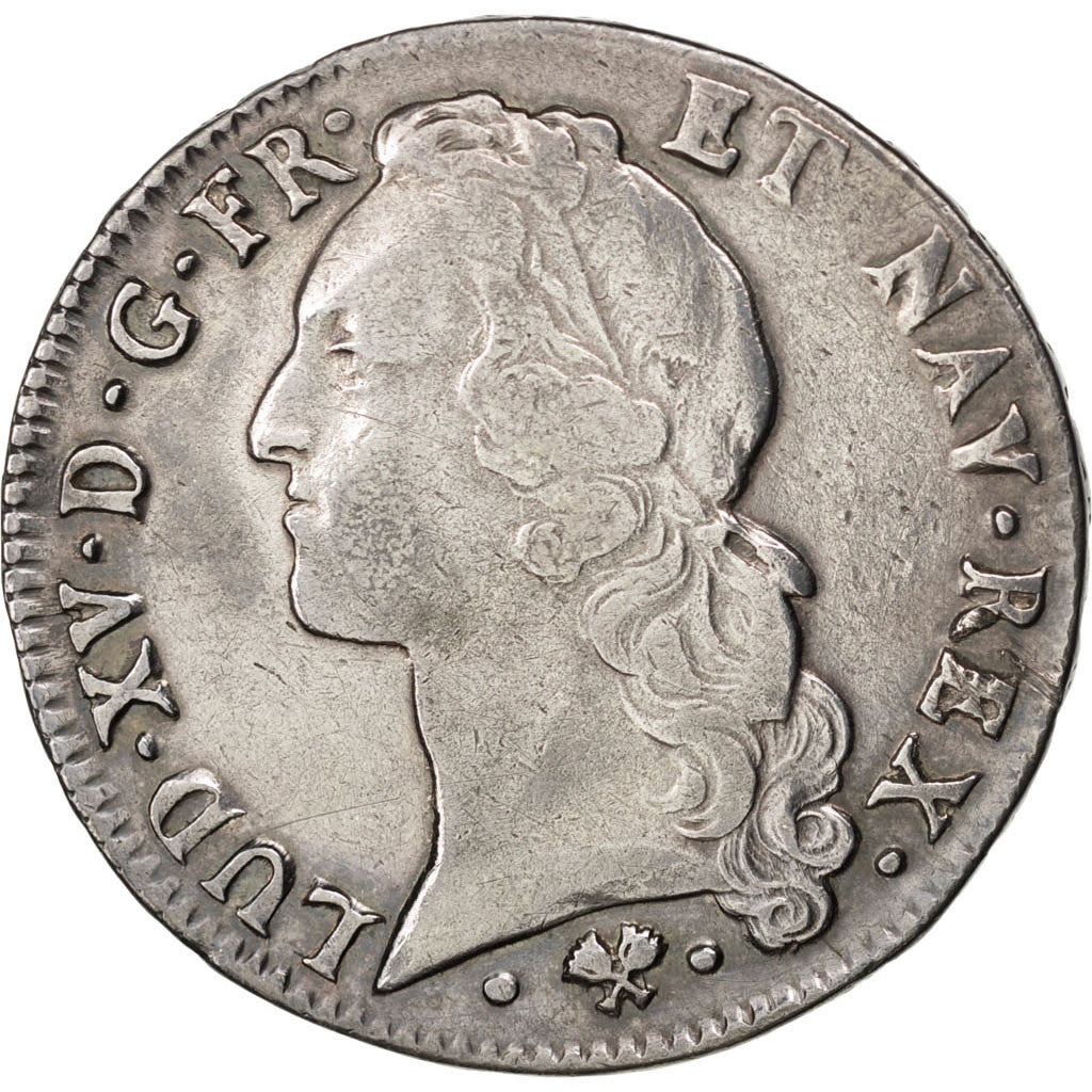 FRANCE, Écu au bandeau, ECU, 1767, Bayonne, KM #512.12, EF(40-45), Silver, ...