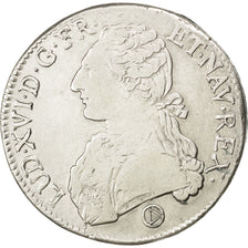 Louis XVI, Ecu aux branches d'olivier 1775 Perpignan, KM 564.13