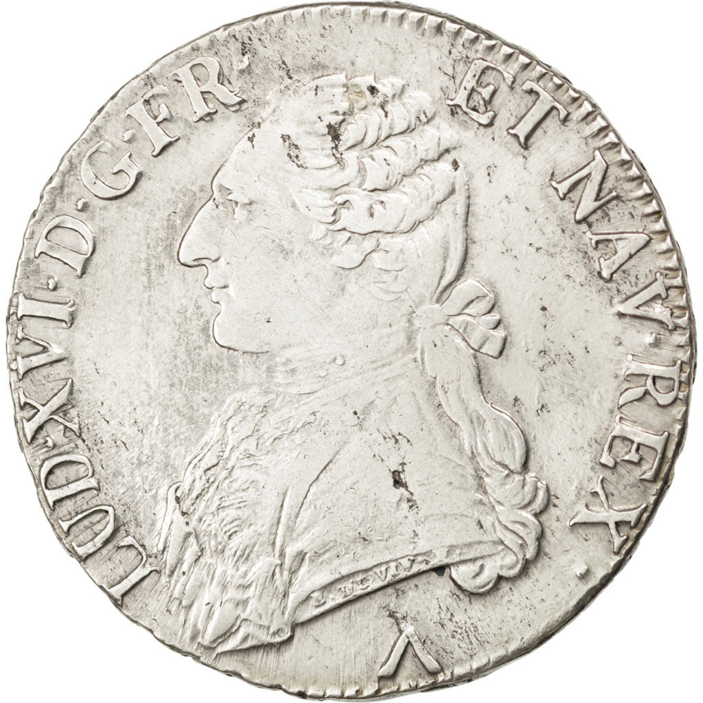 Louis XVI, Ecu aux branches d'olivier 1777 Lille, KM 564.16
