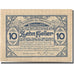 Banknote, Austria, Kirchdorf a/Inn, 10 Heller, Eglise, 1920 UNC(63) Mehl:FS 444a