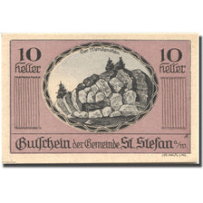 Banknote, Austria, St Stefan, 10 Heller, Grotte, 1921 UNC(63) Mehl:FS 937a