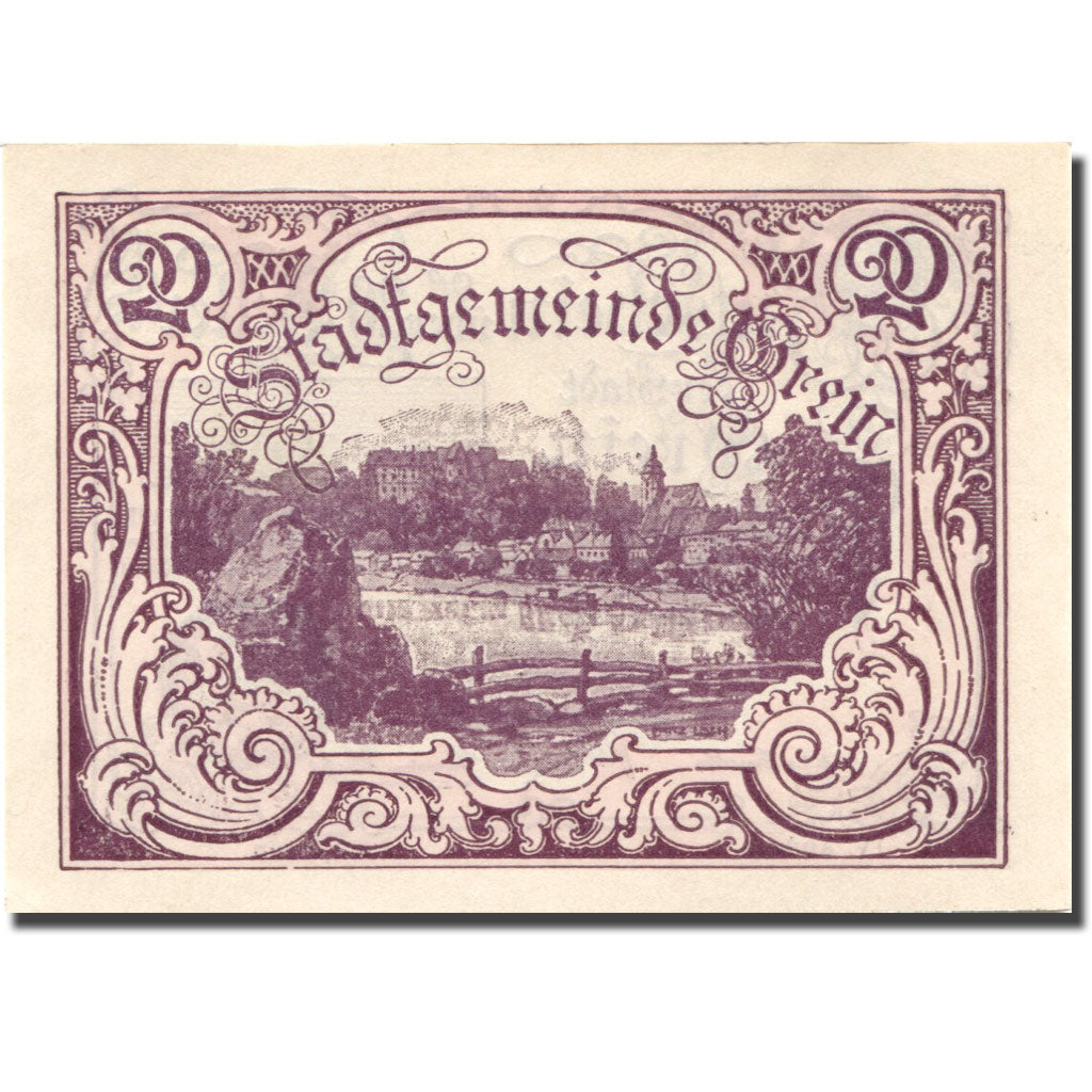 Banconote, Austria, Grein, 20 Heller, paysage 1920-04-15, SPL Mehl:FS 276IVb