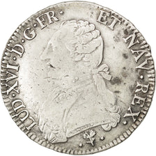 FRANCE, Écu aux branches d'olivier, ECU, 1784, Bayonne, KM #564.9, VF(30-35), ..