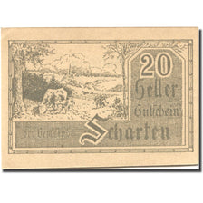Billet, Autriche, Scharten, 20 Heller, Pâture 1920-05-02, SPL Mehl:FS 955a