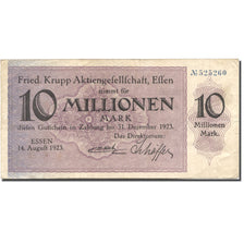 Banconote, Germania, Essen, 10 Millionen Mark, valeur faciale 1923-08-14 BB