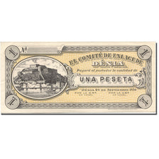 Billete, España, Dénia, 1 Peseta, château, 1936, 1936-09-26, SC