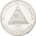 Coin, Nicaragua, 100 Cordobas, 1975, MS(65-70), Silver, KM:36