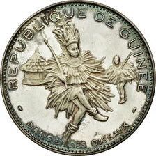Coin, Guinea, 500 Francs, 1969, MS(65-70), Silver, KM:16