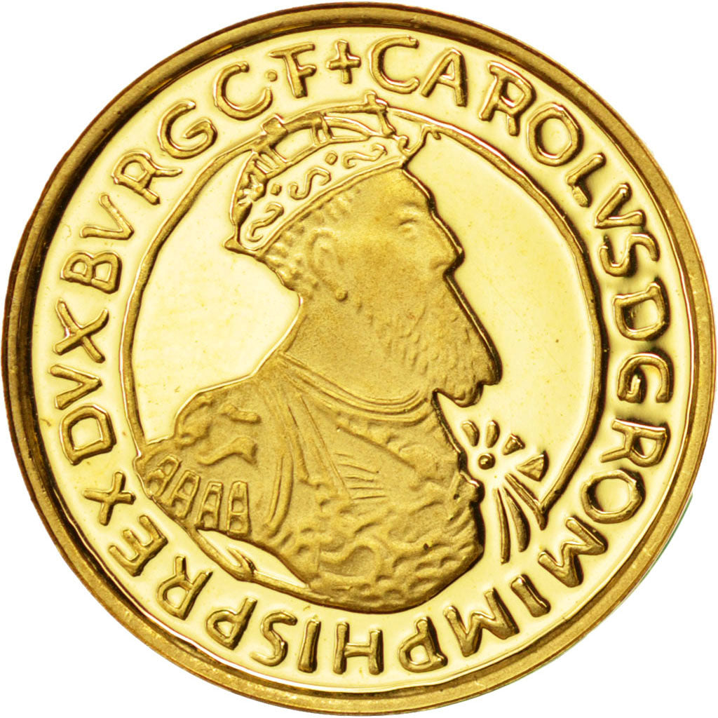 Belgique, Baudouin Ier, 10 Ecu Charles Quint 1990, KM 172