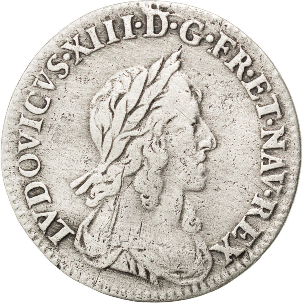 FRANCE, 1/12 Écu, 2e poinçon de Warin, buste drapé et cuirassé, 1/12 ECU, 10 Sol