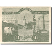 Banknote, Austria, Guntramsdorf, 20 Heller, Usine, 1920 UNC(63) Mehl:FS 310e