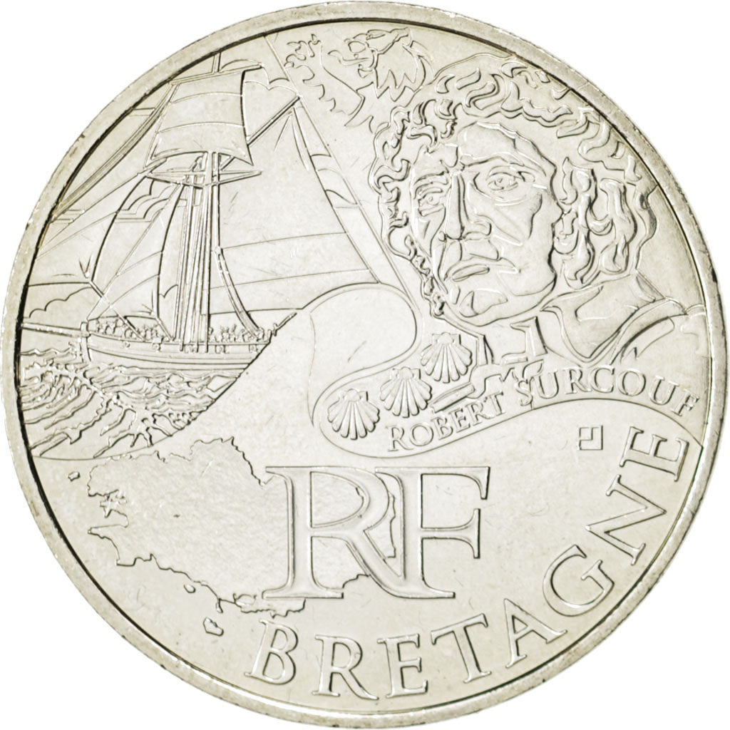 FRANCE, 10 Euro, 2012, Paris, KM #1866, MS(63), Silver, 29, 10.00