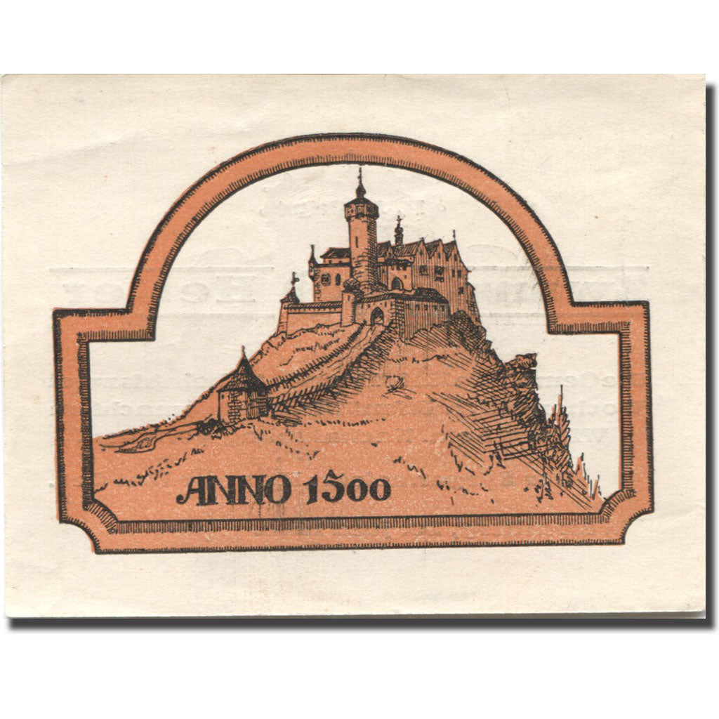 Banknote, Austria, Waxenberg, 20 Heller, château, 1920 AU(55-58) Mehl:FS 1144II