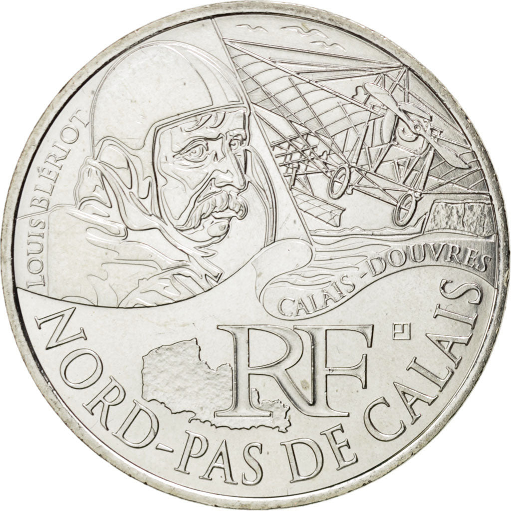 Vème République, 10 Euro Nord-Pas De Calais 2012, KM 1880