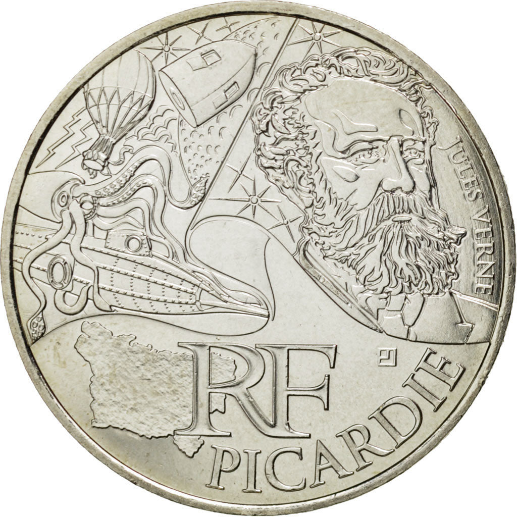 FRANCE, 10 Euro, 2012, Paris, KM #1882, MS(63), Silver, 29, 10.00