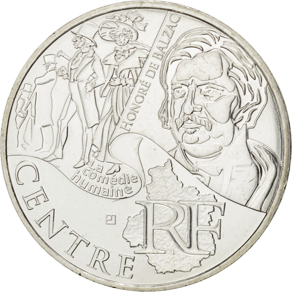 Francia, 10 Euro, 2012, SPL, Argento, KM:1868