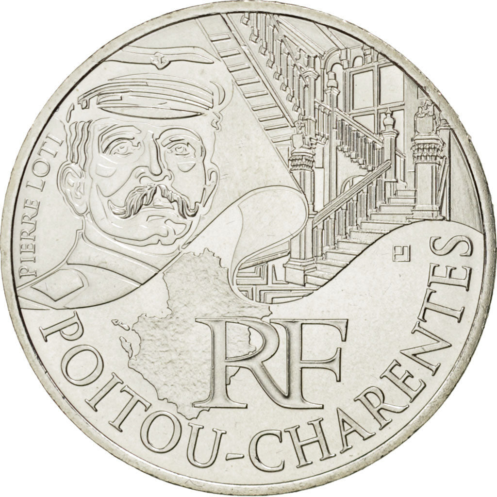 FRANCE, 10 Euro, 2012, Paris, KM #1883, MS(63), Silver, 29, 10.00