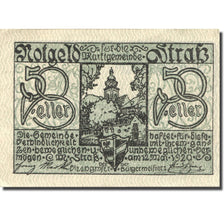 Banknote, Austria, Strass, 50 Heller, Eglise 1920-05-12, UNC(63), Mehl:FS 1047