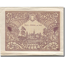 Banconote, Austria, Scharten, 80 Heller, château, 1920, SPL- Mehl:FS 955a