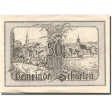 Geldschein, Österreich, Scharten, 50 Heller, village, 1920, VZ Mehl:FS 955f
