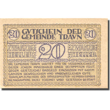 Banconote, Austria, Traun, 20 Heller, valeur faciale, 1920 SPL Mehl:FS 1080