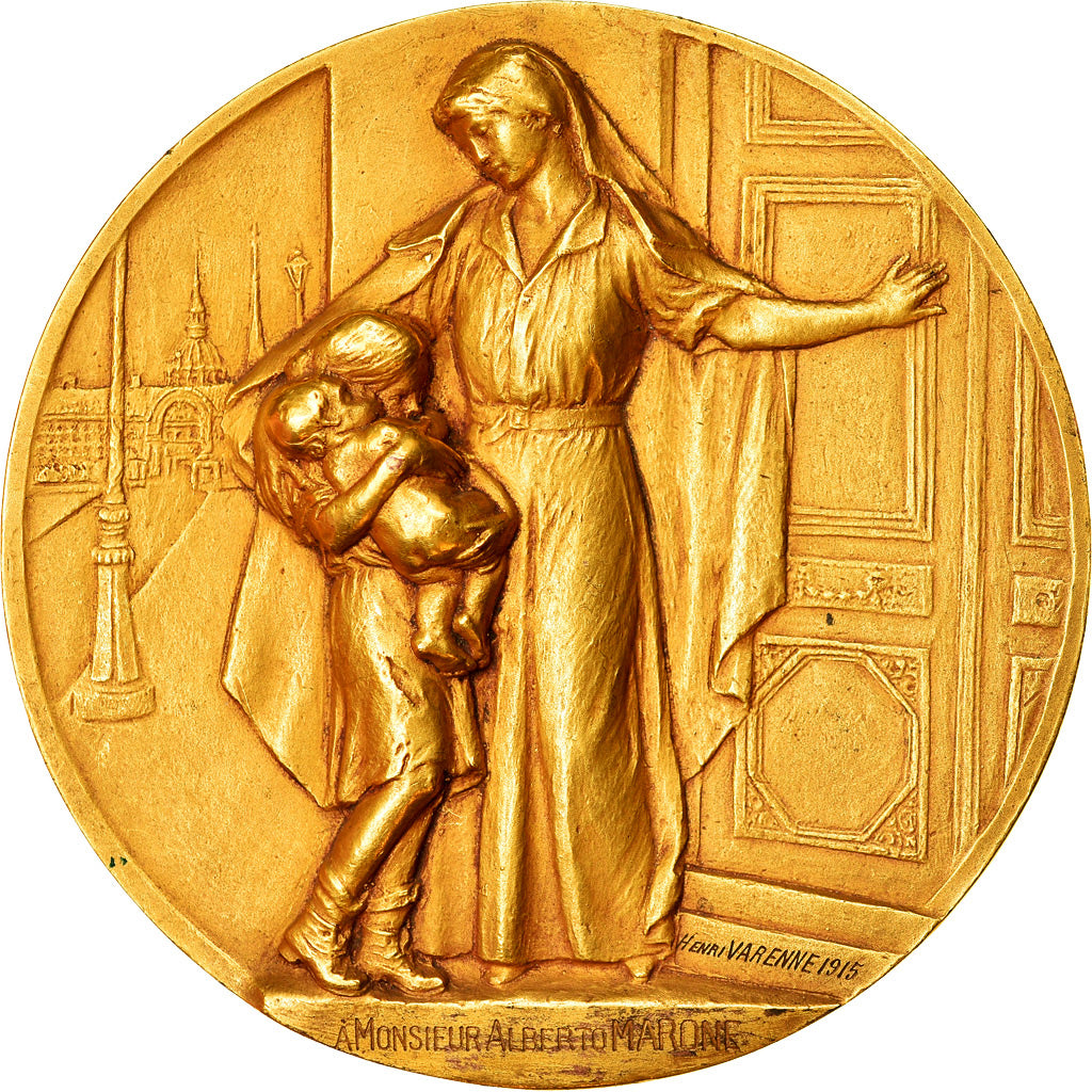 France, Medal, Orphelinat des Restaurateurs Limonadiers, Business & industry