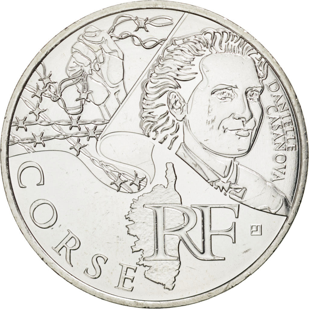 FRANCE, 10 Euro, 2012, Paris, KM #1876, MS(63), Silver, 29, 10.00