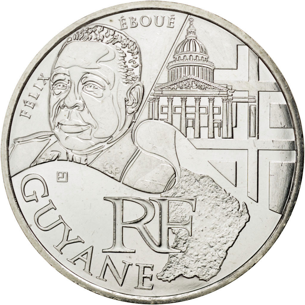 FRANCE, 10 Euro, 2012, Paris, KM #1872, MS(63), Silver, 29, 10.00