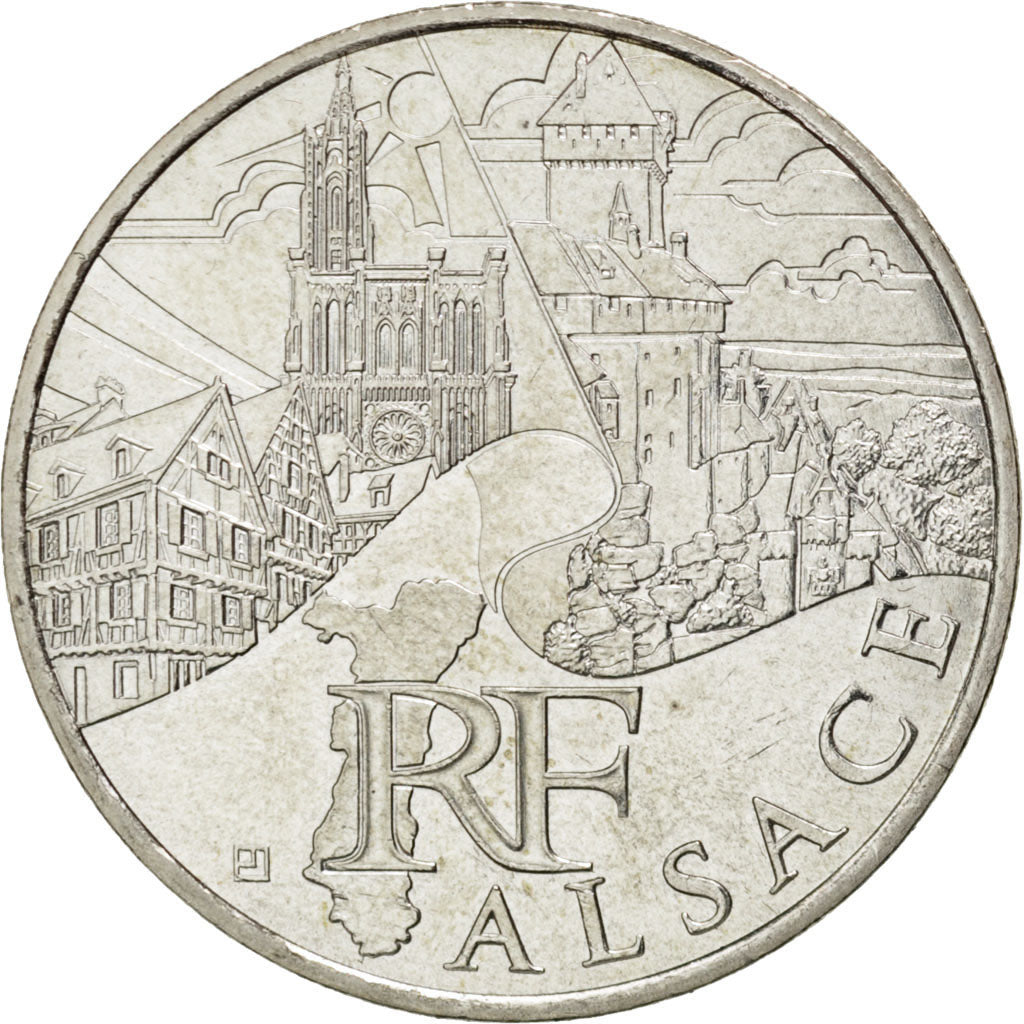 FRANCE, 10 Euro, 2011, Paris, KM #1734, MS(63), Silver, 29, 10.00