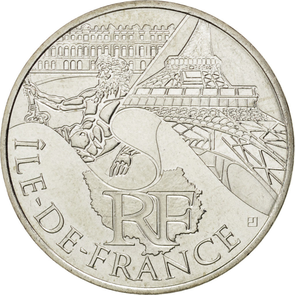 FRANCE, 10 Euro, 2011, Paris, KM #1739, MS(63), Silver, 29, 10.00