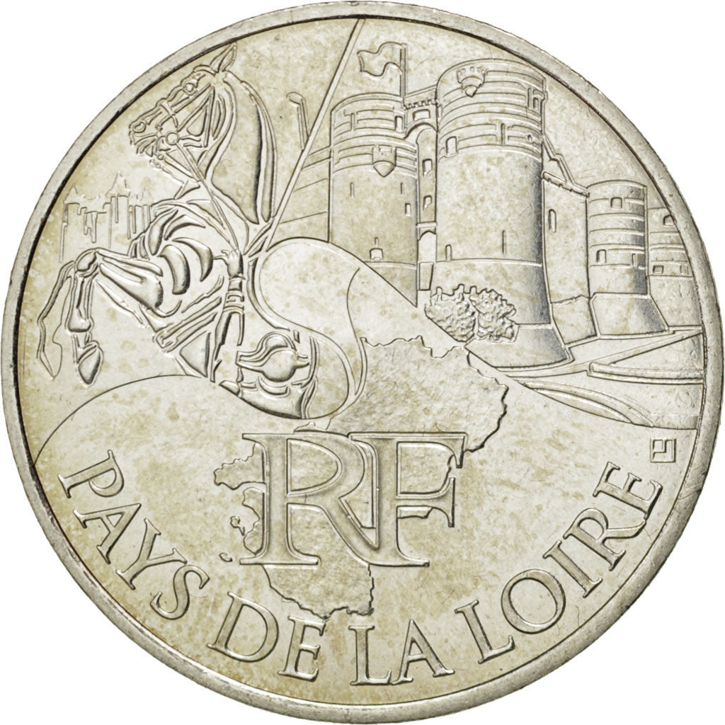 FRANCE, 10 Euro, 2011, Paris, KM #1746, MS(63), Silver, 29, 10.00