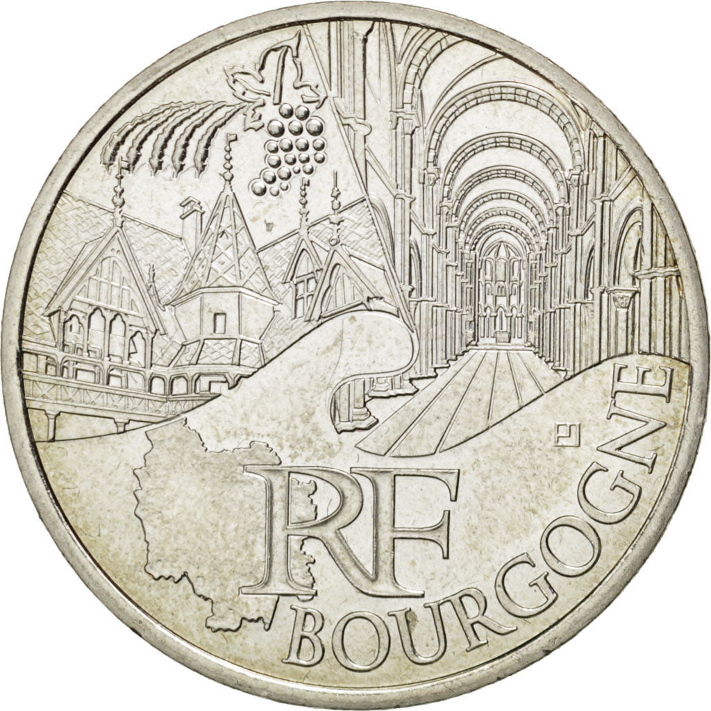 FRANCE, 10 Euro, 2011, Paris, KM #1731, MS(63), Silver, 29, 10.00