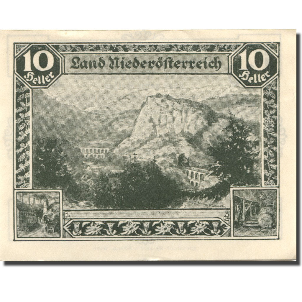 Banknote, Austria, Wien, 10 Heller, montagne 1920-12-31, UNC(63), Mehl:FS 671I