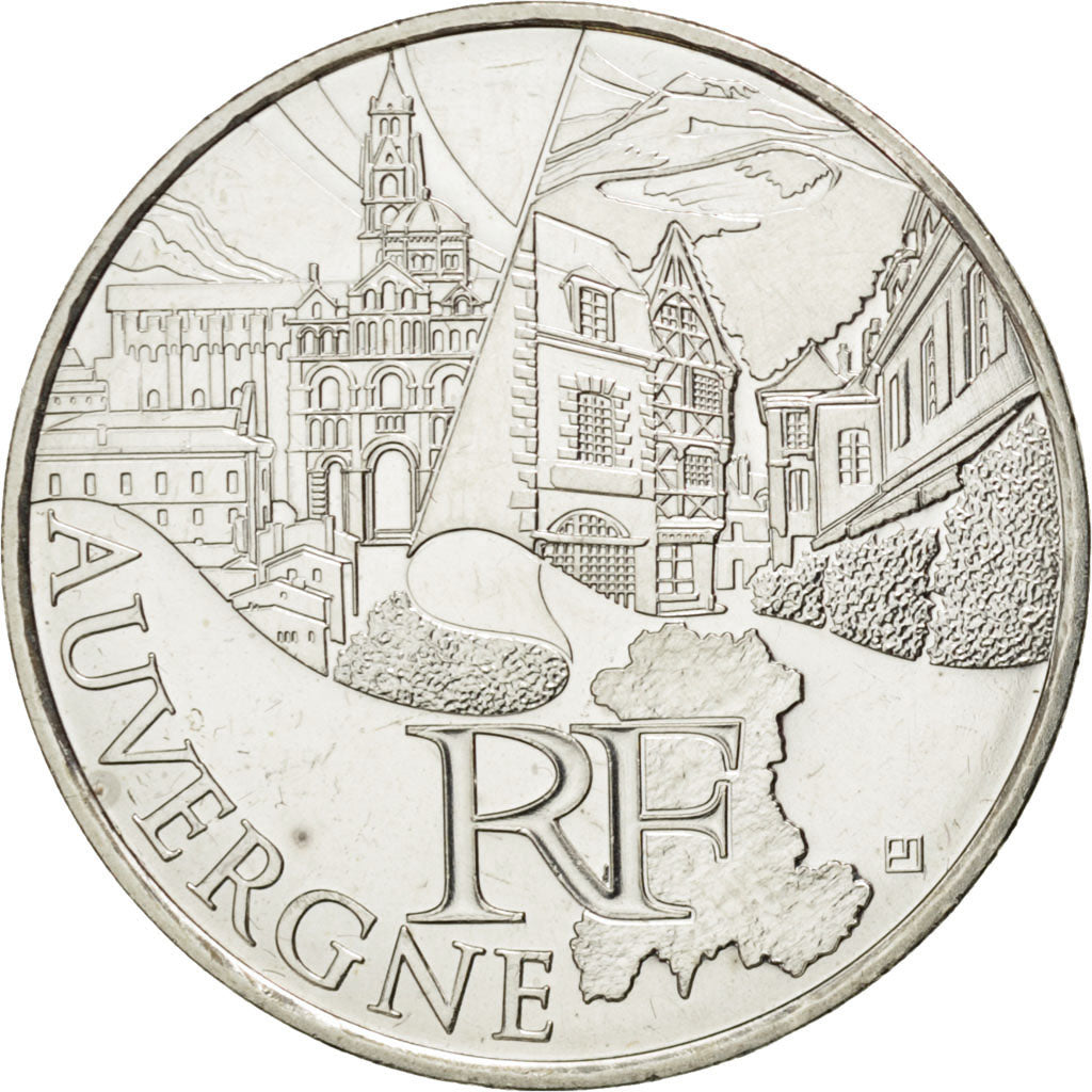 FRANCE, 10 Euro, 2011, Paris, KM #1728, MS(63), Silver, 29, 10.00