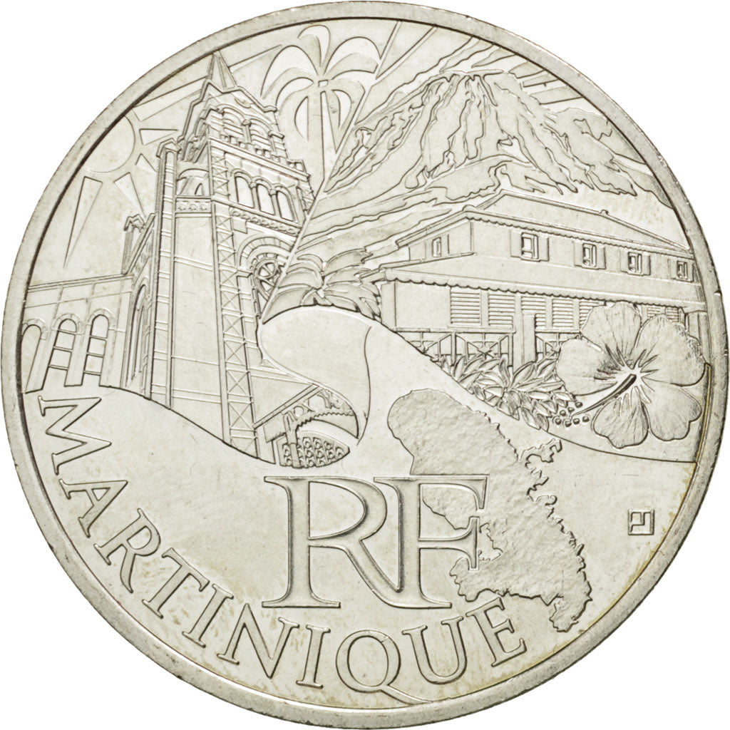 FRANCE, 10 Euro, 2011, Paris, KM #1744, MS(63), Silver, 29, 10.00