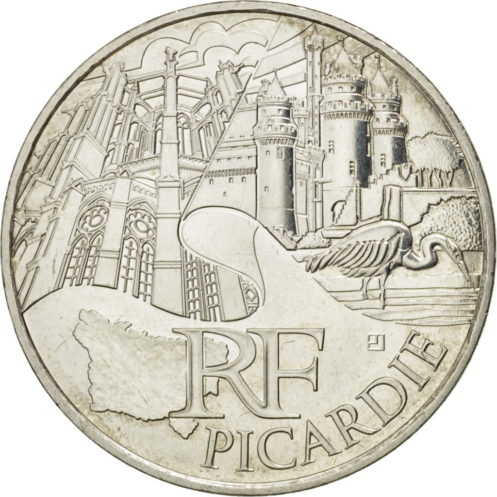 FRANCE, 10 Euro, 2011, Paris, KM #1747, MS(63), Silver, 29, 10.00