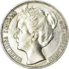 Coin, Netherlands, Wilhelmina I, Gulden, 1898, Utrecht, EF(40-45), Silver