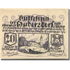 Biljet, Oostenrijk, Hadersdorf, 20 Heller, château 1920-12-31, SPL Mehl:FS 324b
