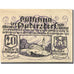 Biljet, Oostenrijk, Hadersdorf, 20 Heller, château 1920-12-31, SPL Mehl:FS 324b
