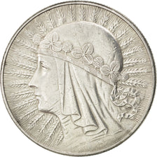 Pologne, 10 Zlotych 1932, KM Y22