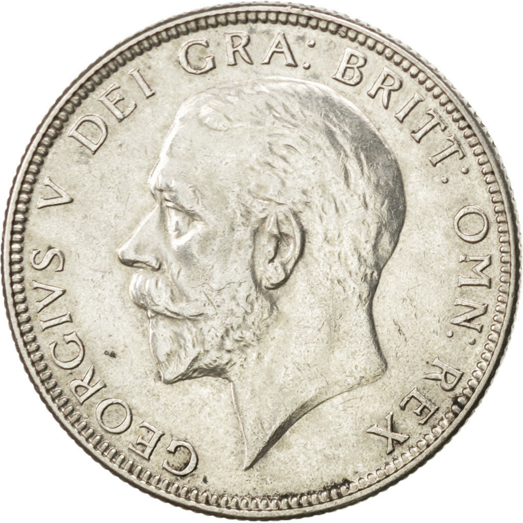 GREAT BRITAIN, Florin, Two Shillings, 1936, KM #834, EF(40-45), Silver, 28.3,...