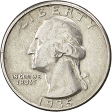 UNITED STATES, Washington Quarter, Quarter, 1935, U.S. Mint, KM #164,...
