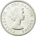 Coin, Canada, Elizabeth II, Dollar, 1962, Ottawa, AU(55-58), Silver, KM:54