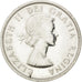 Coin, Canada, Elizabeth II, Dollar, 1962, Ottawa, AU(55-58), Silver, KM:54