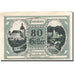 Banknote, Austria, Attnang-Puchheim, 80 Heller château 1920 UNC(63) Mehl:FS 61II