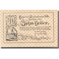 Banknote, Austria, Gutenbrunn, 10 Heller, Eglise, 1921 UNC(63) Mehl:FS 315