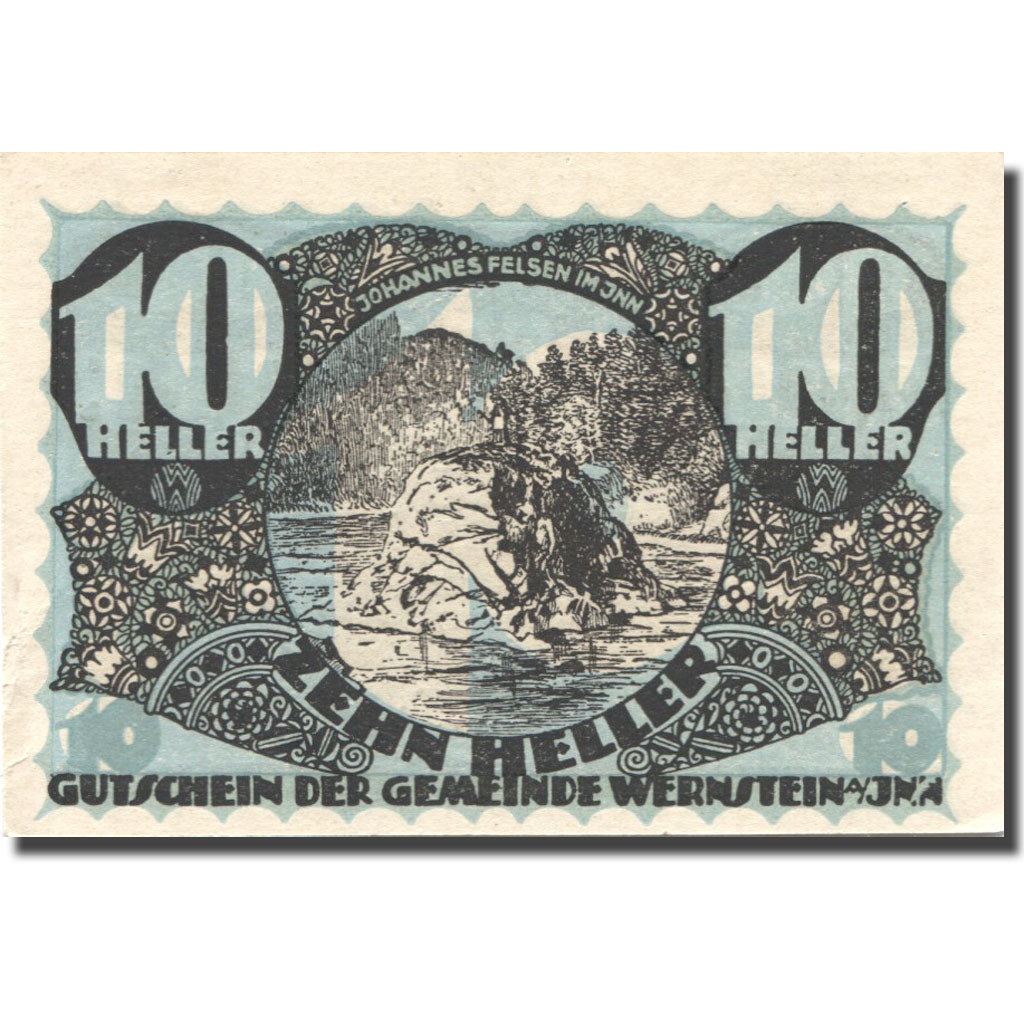 Banknote, Austria, Wernstein, 10 Heller, lac 1920-12-31, UNC(63), Mehl:FS 1174b