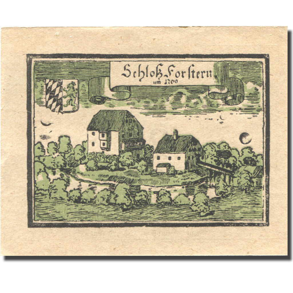 Banknote, Austria, Burgkirchen, 20 Heller, village, 1920 UNC(63) Mehl:FS 115b